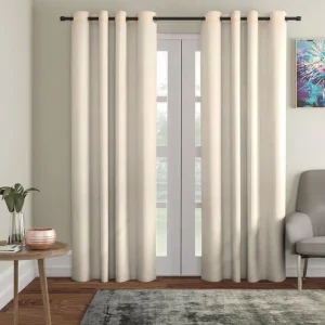 beige solid semisheer 7 feet eyelet curtains drapes by soumya beige solid semisheer 7 feet eyelet j9sudz